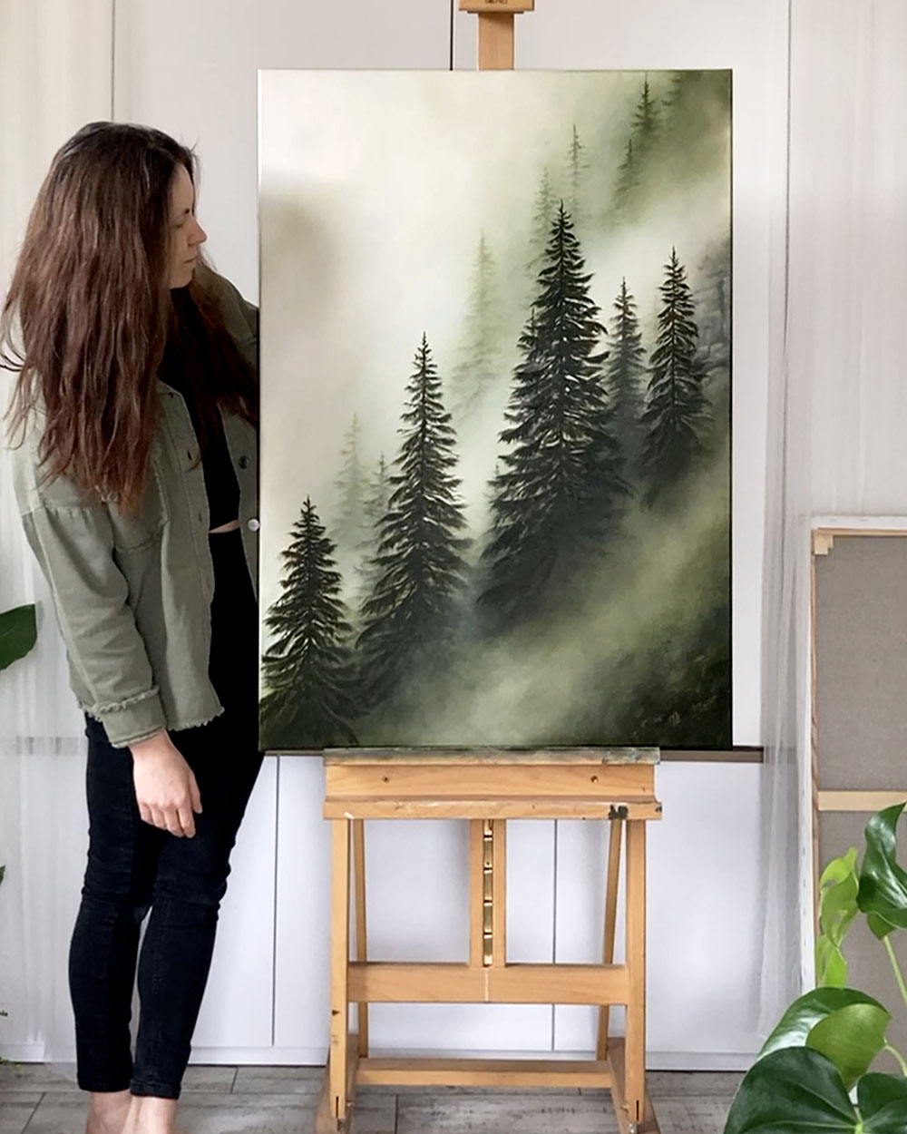 Whispering Trees - wydruk na płótnie 100x70 cm - obrazek 2