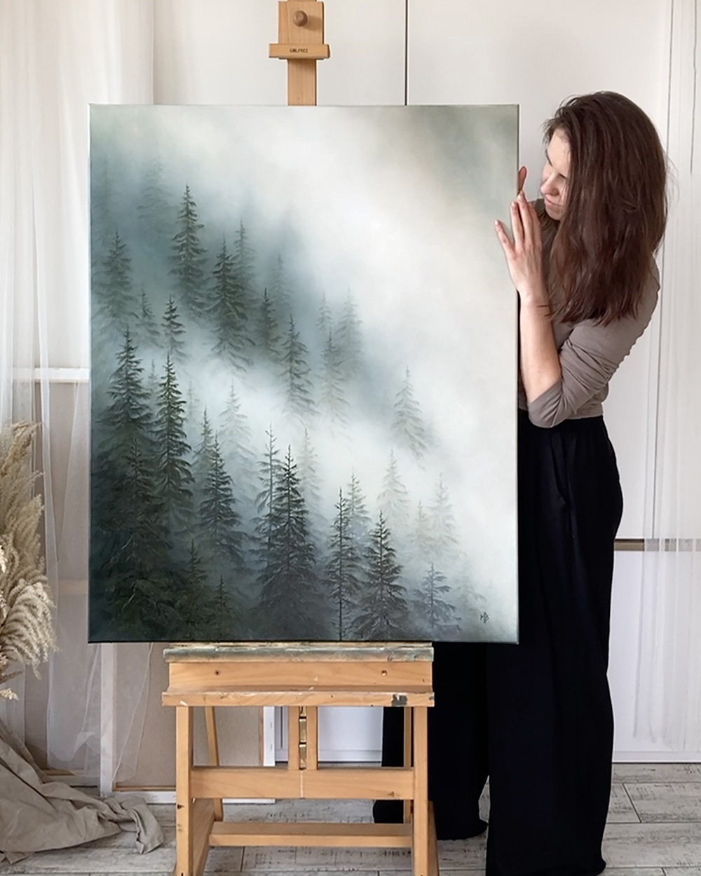 Między snem a jawą - wydruk na płótnie 100x80 cm - obrazek 2