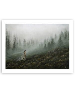 Wołana przez las - wydruk Fine Art