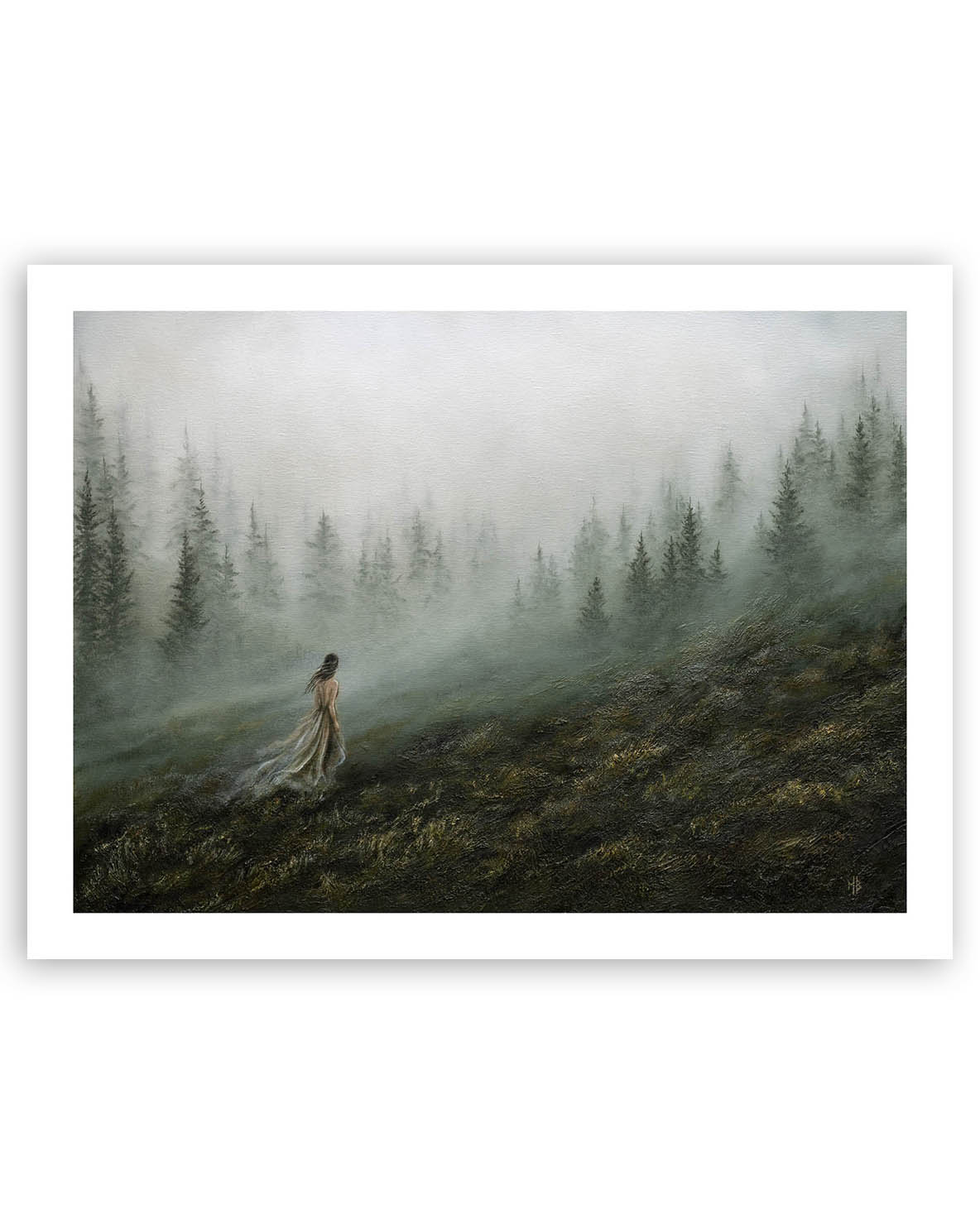 Wołana przez las - wydruk Fine Art