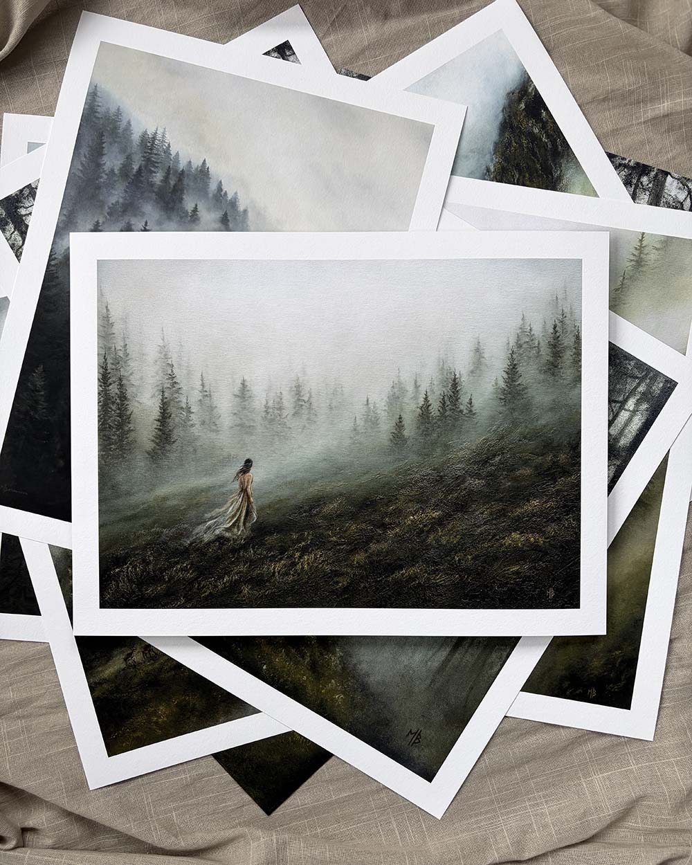 Wołana przez las - wydruk Fine Art - obrazek 3