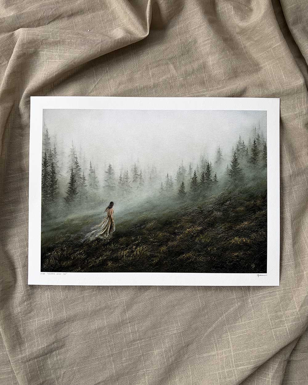 Wołana przez las - wydruk Fine Art - obrazek 4