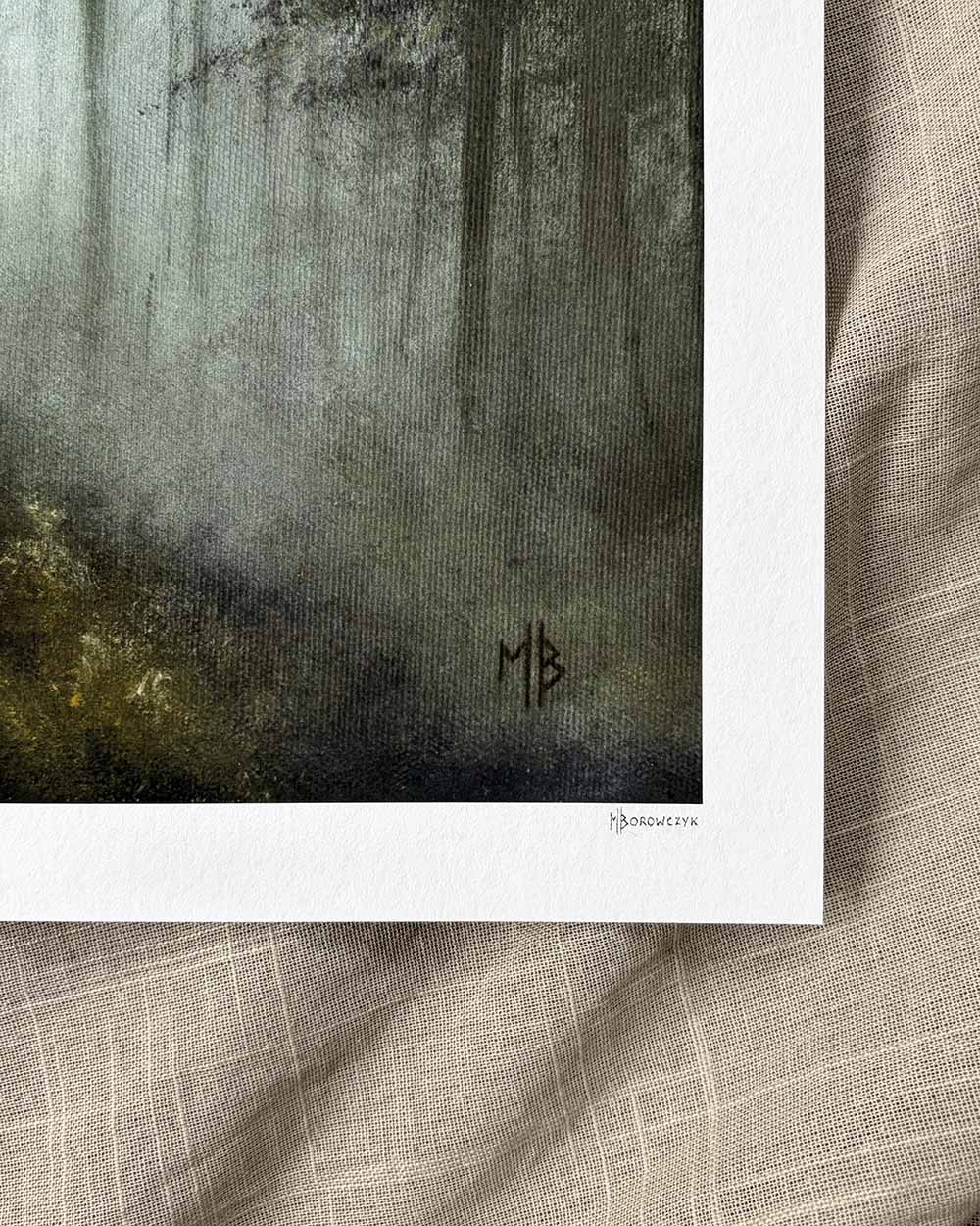 W sercu mgły - wydruk Fine Art - obrazek 5
