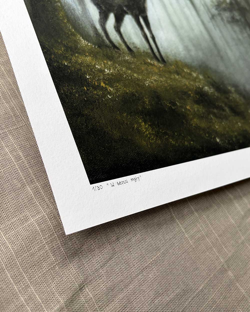 W sercu mgły - wydruk Fine Art - obrazek 6