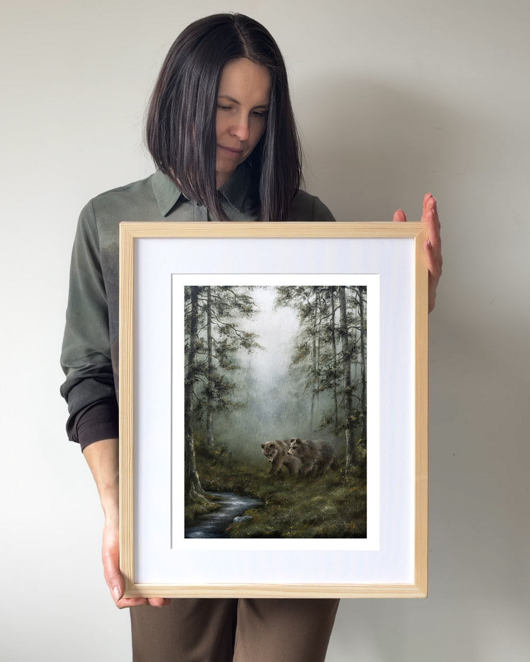 W stronę źródła - wydruk Fine Art - obrazek 2