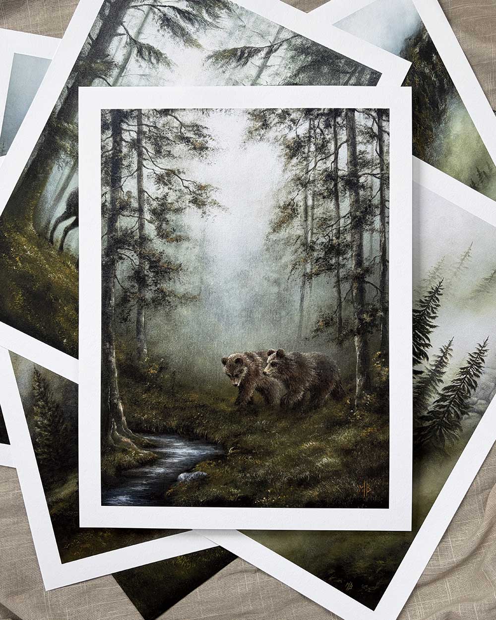 W stronę źródła - wydruk Fine Art - obrazek 3