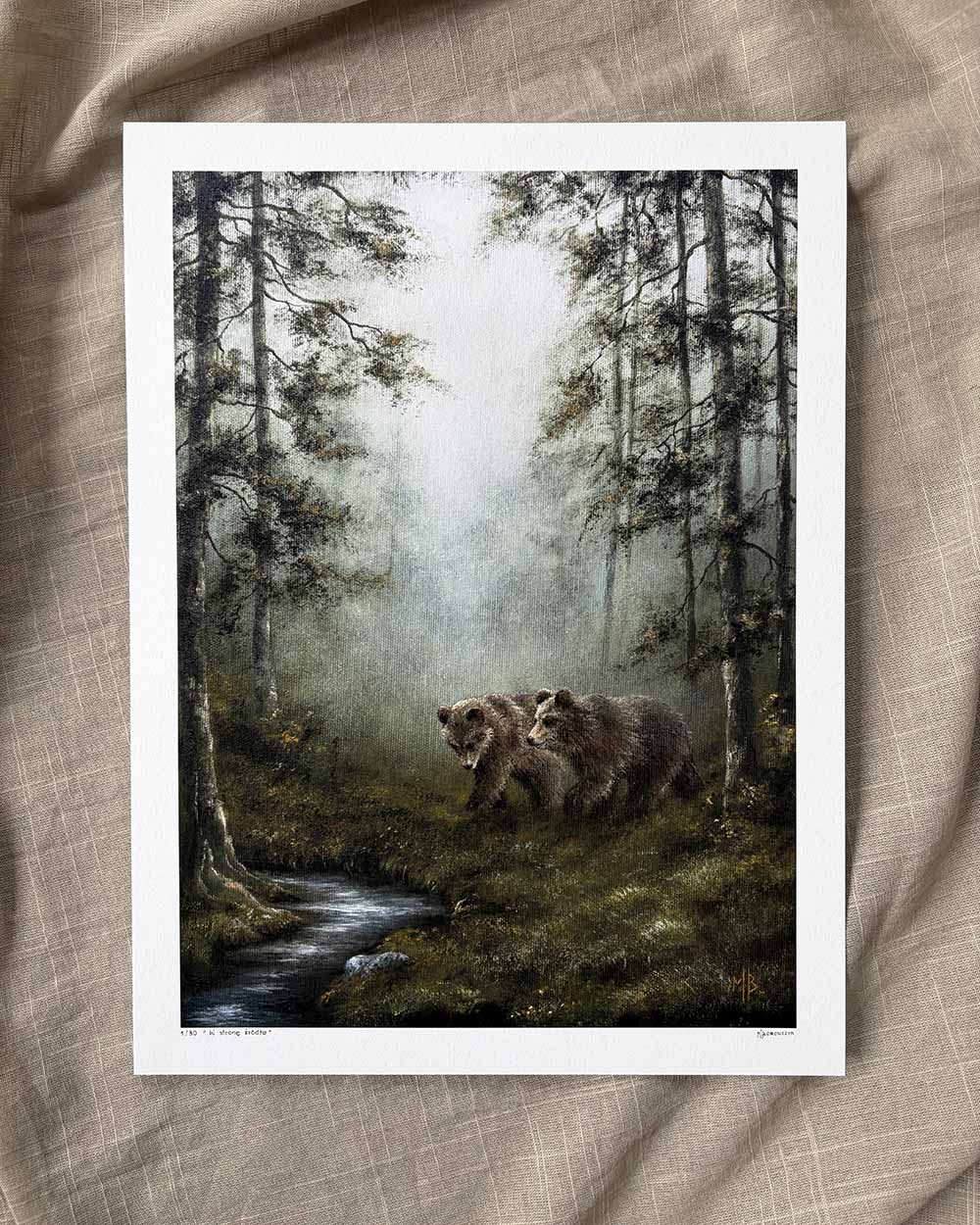 W stronę źródła - wydruk Fine Art - obrazek 4