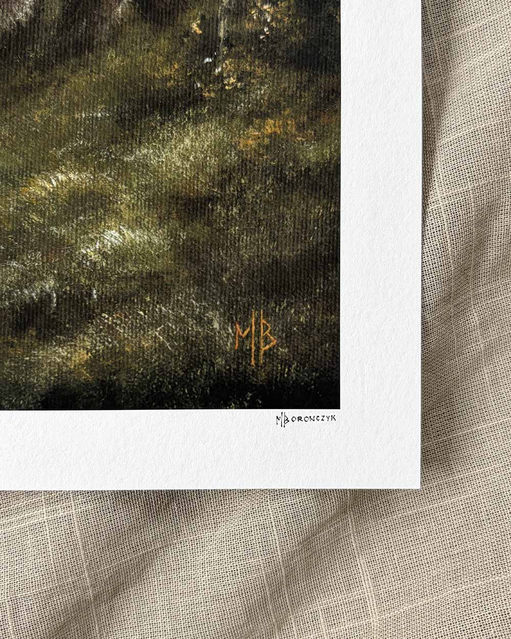 W stronę źródła - wydruk Fine Art - obrazek 5