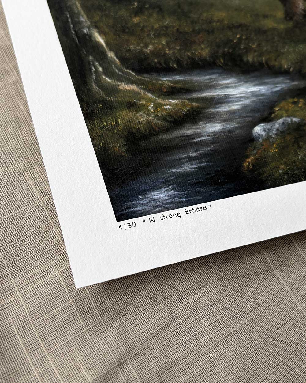 W stronę źródła - wydruk Fine Art - obrazek 6