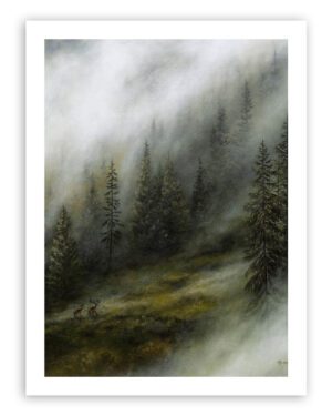 O świcie - wydruk Fine Art
